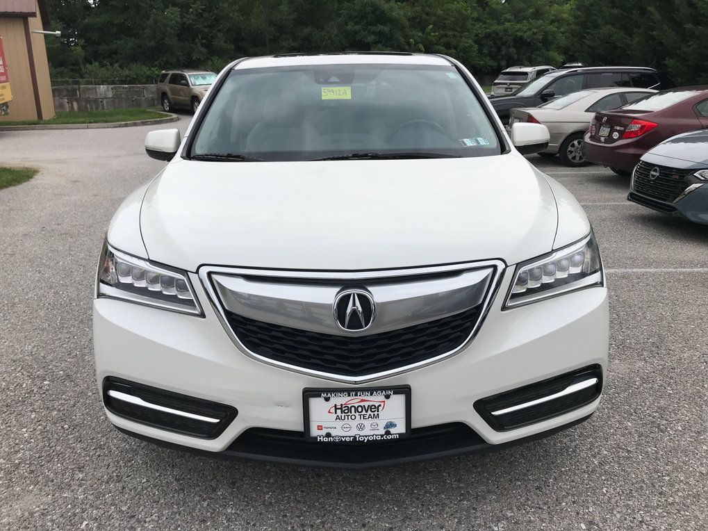Used 2016 Acura MDX w/ Technology Package AWD/4WD image 3