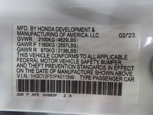 Used 2023 Honda Accord Sport image 57