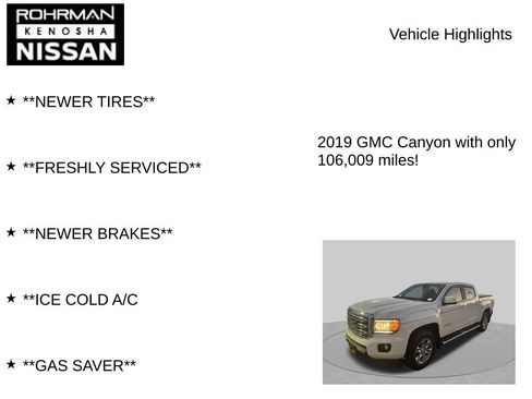 Used 2019 GMC Canyon SLE w/ Trailering Package RWD image 8