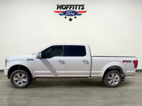 Used 2018 Ford F150 Platinum w/ Max Trailer Tow Package AWD/4WD image 2