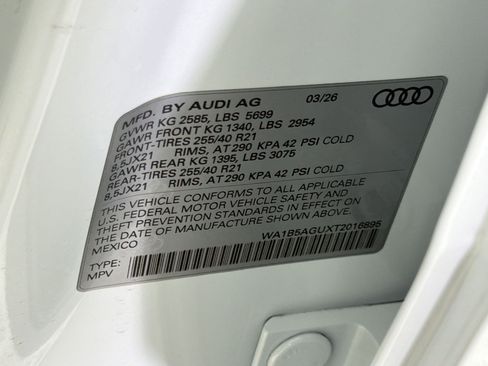 New 2026 Audi SQ5 Premium Plus image 23