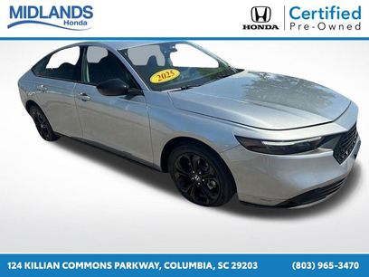 Certified 2025 Honda Accord SE