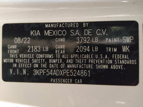 Used 2023 Kia Forte GT-Line w/ GT-Line Premium Package FWD image 33