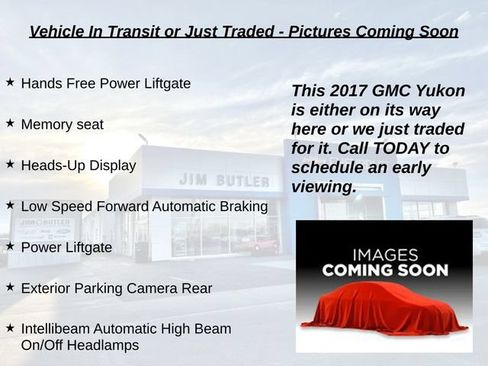 Used 2017 GMC Yukon Denali w/ Open Road Package AWD/4WD image 2