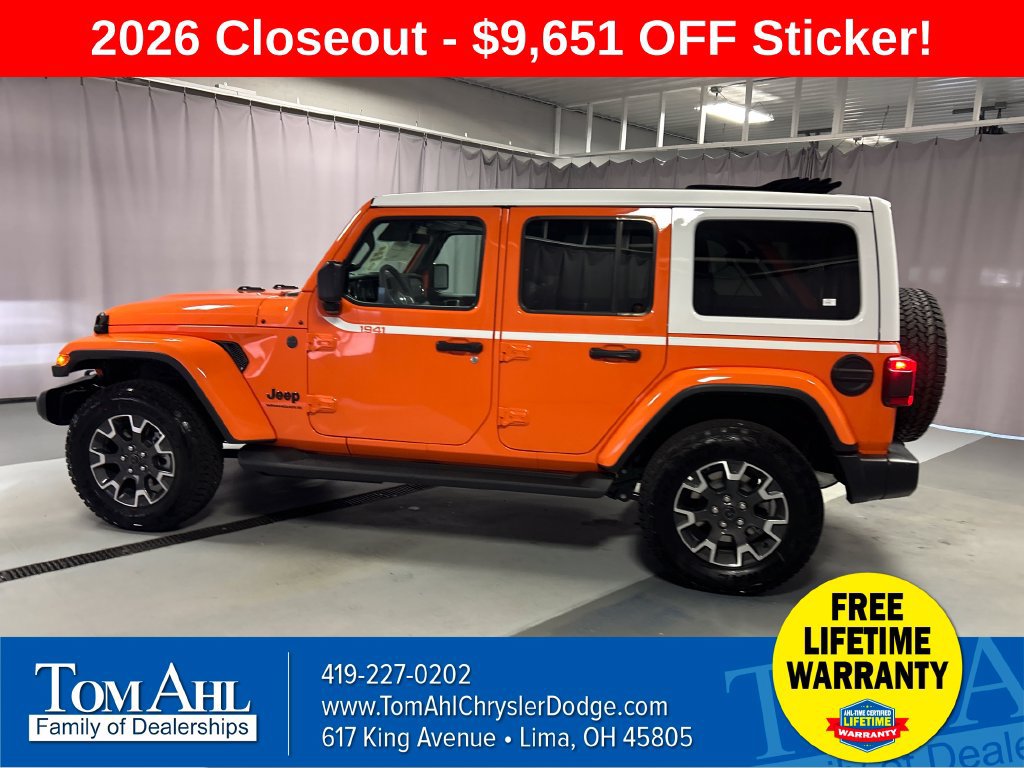 New 2026 Jeep Wrangler Unlimited Sahara AWD/4WD image 4