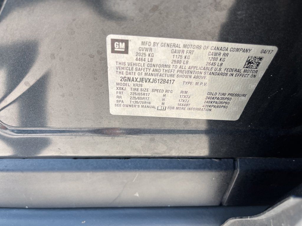 Used 2018 Chevrolet Equinox LT FWD image 27