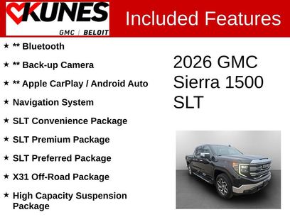 New 2026 GMC Sierra 1500 SLT w/ SLT Premium Package