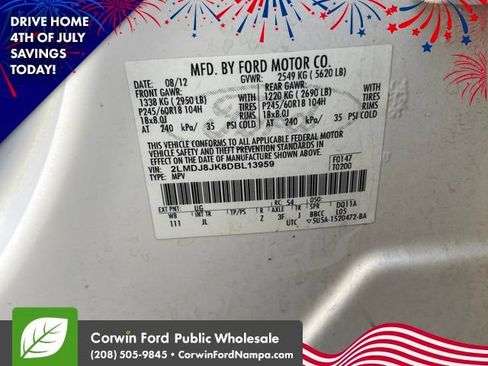 Used 2013 Lincoln MKX AWD image 20
