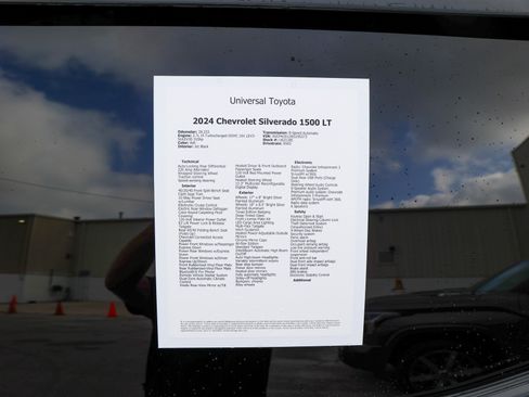 Used 2024 Chevrolet Silverado 1500 LT RWD image 40