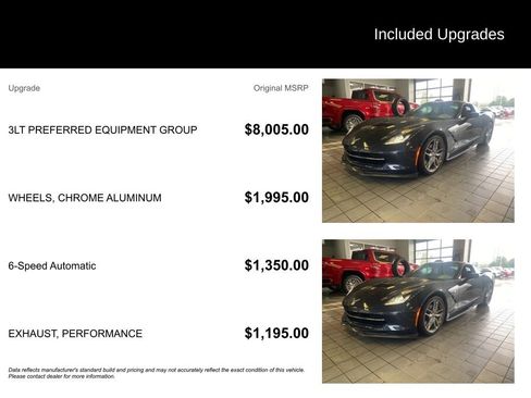 Used 2014 Chevrolet Corvette Stingray Coupe w/ 3LT Preferred Equipment Group RWD image 5