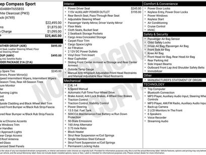 Used 2017 Jeep Compass Sport w/ Cold Weather Group