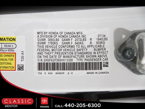Used 2025 Honda Civic Sport image 21