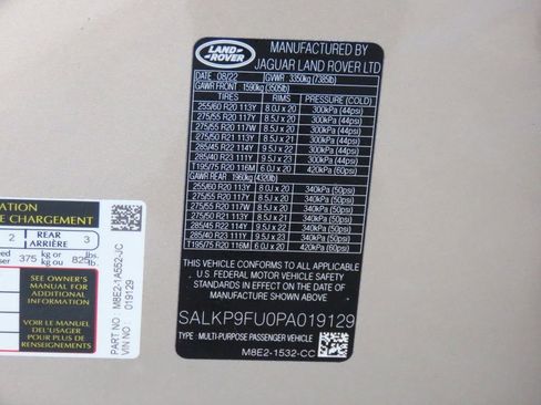 Used 2023 Land Rover Range Rover SE image 45