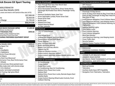 New 2026 Buick Encore GX Sport Touring w/ Comfort Package image 6