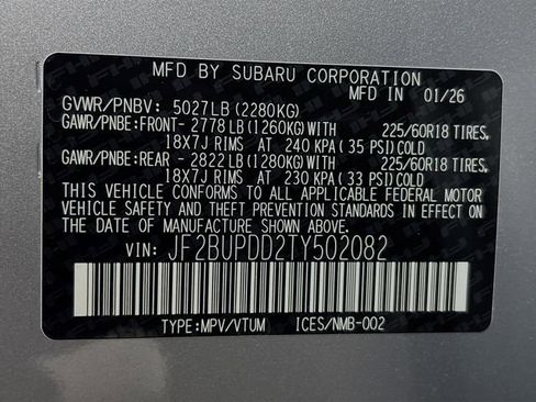 New 2026 Subaru Outback Limited image 33