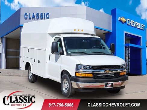 New 2025 Chevrolet Express 3500 w/ Power Convenience Package RWD image 1