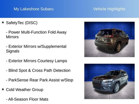 Used 2019 Jeep Cherokee Latitude Plus w/ Cold Weather Group image 11