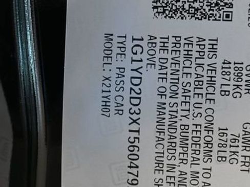 New 2026 Chevrolet Corvette Z06 w/ Battery Protection Package RWD image 9