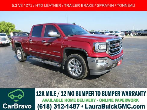 Certified 2018 GMC Sierra 1500 SLT w/ SLT Premium Package AWD/4WD image 1