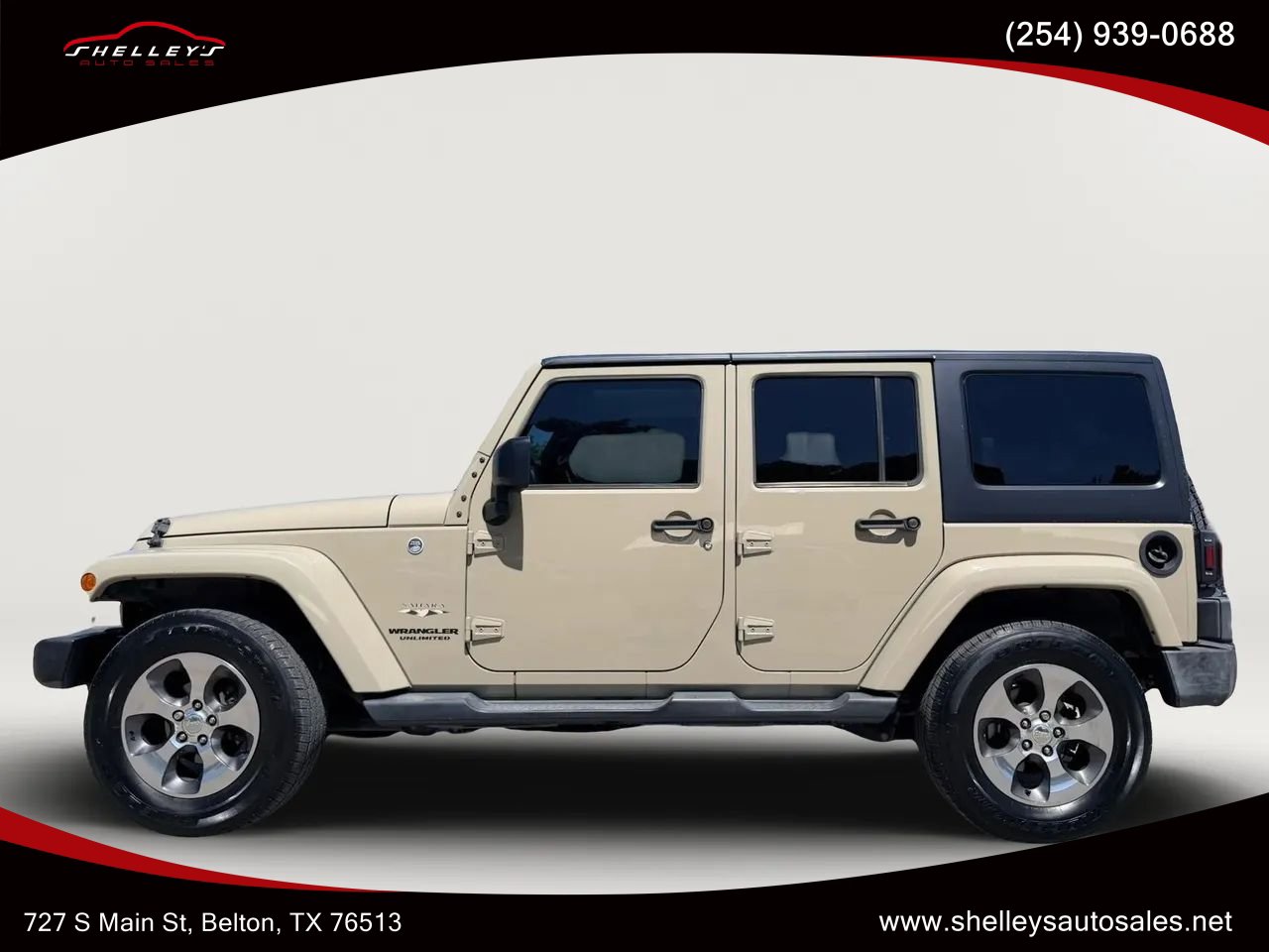 Used 2017 Jeep Wrangler Unlimited Sahara w/ Connectivity Group AWD/4WD image 1
