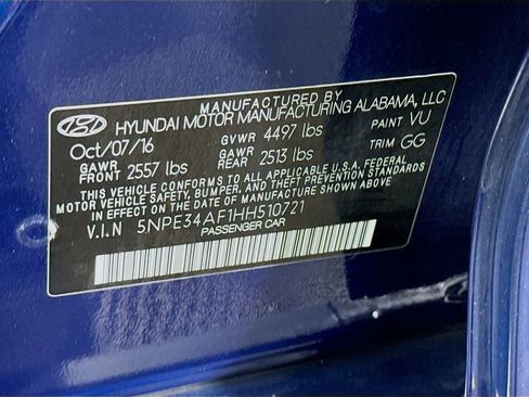 Used 2017 Hyundai Sonata Sport w/ Value Edition Package 02 image 33