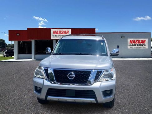 Used 2017 Nissan Armada Platinum w/ Captain Seat Package AWD/4WD image 2