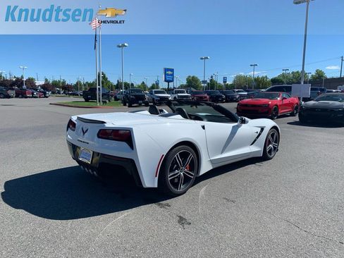 Used 2016 Chevrolet Corvette Stingray Convertible w/ Carbon Flash Badge Package RWD image 7