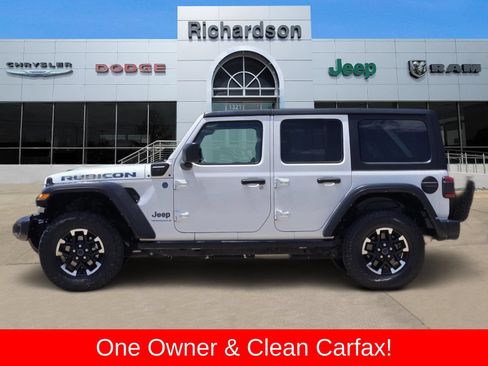 Used 2024 Jeep Wrangler Unlimited Rubicon 4xe AWD/4WD image 3