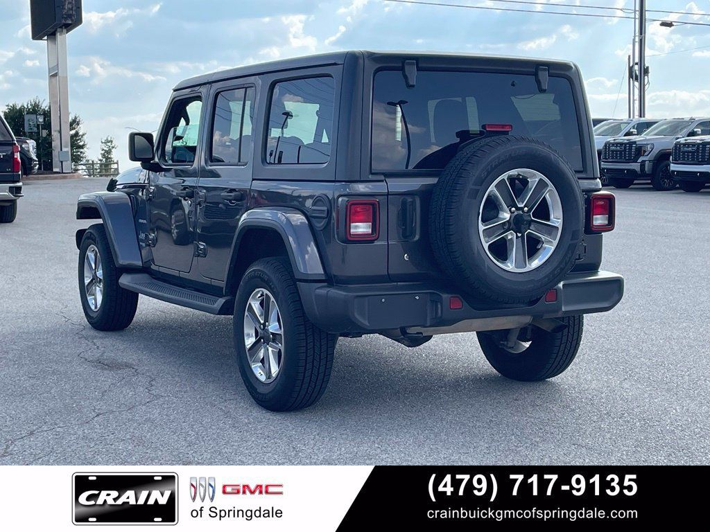 Used 2020 Jeep Wrangler Unlimited Sahara AWD/4WD image 5