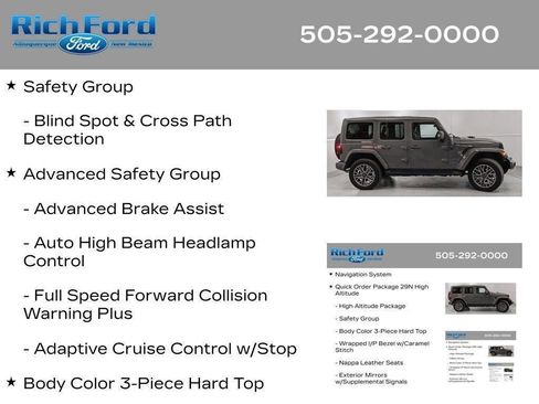 Used 2023 Jeep Wrangler Unlimited Sahara AWD/4WD image 60
