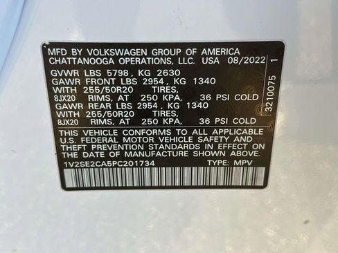 Used 2023 Volkswagen Atlas Cross Sport SEL R-Line image 38