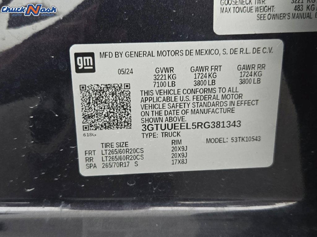 Used 2024 GMC Sierra 1500 AT4 w/ Technology Package AWD/4WD image 40
