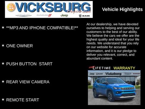 Used 2023 Jeep Compass Limited AWD/4WD image 13