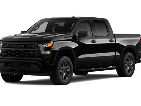 New 2026 Chevrolet Silverado 1500 Custom w/ Turbomax Blackout Package RWD image 25