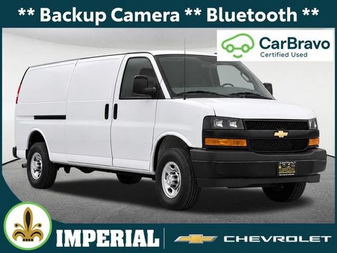 Certified 2024 Chevrolet Express 3500 Extended w/ Driver Convenience Package RWD image 1