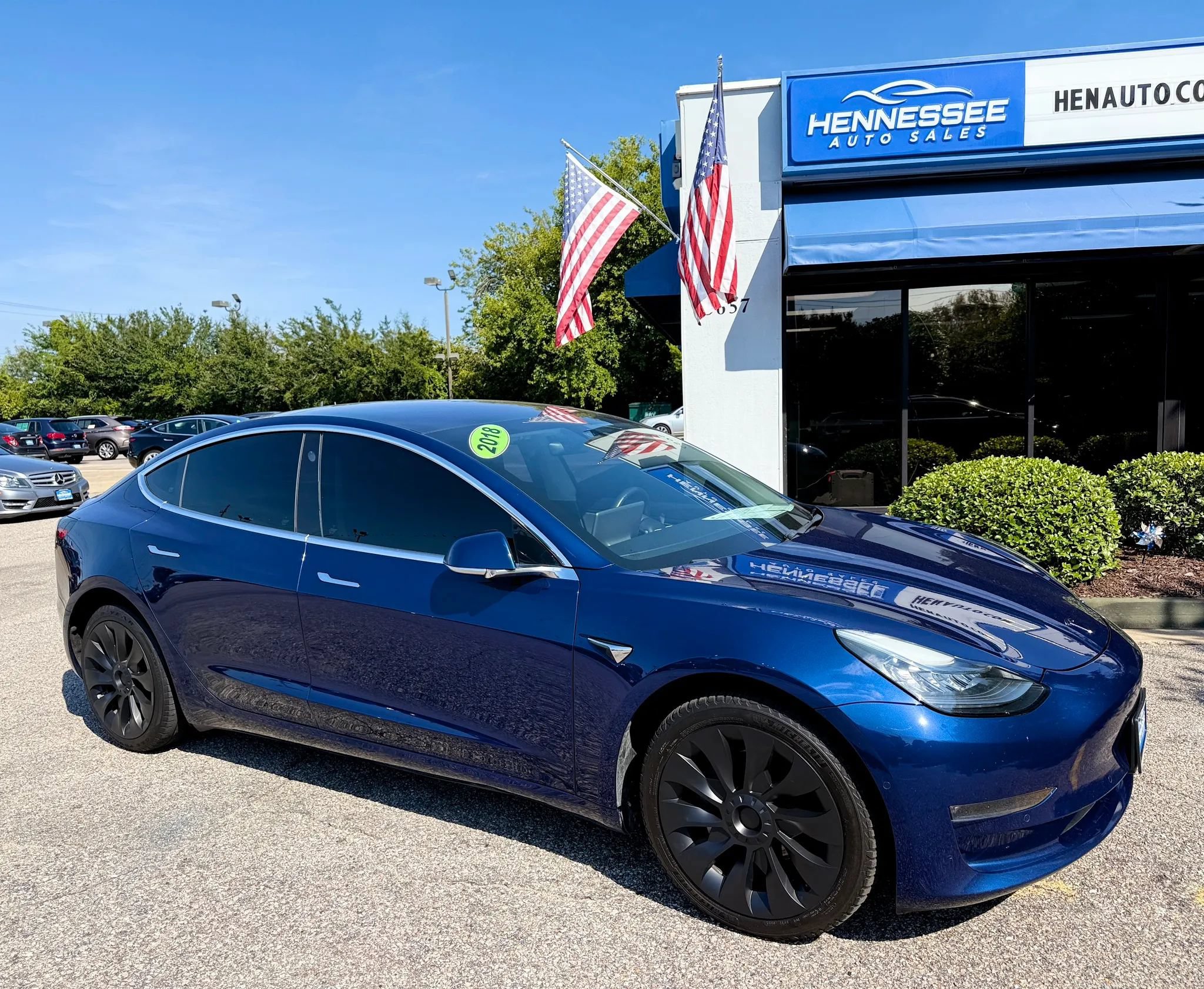 Used 2018 Tesla Model 3 Long Range AWD/4WD image 1