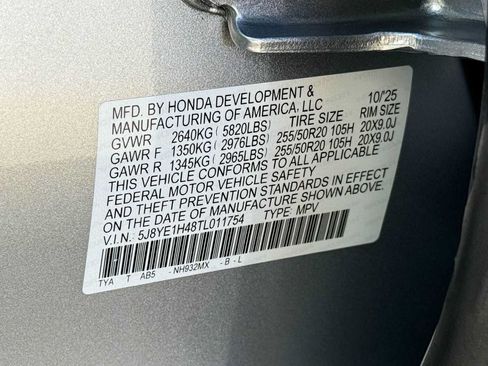 Certified 2026 Acura MDX SH-AWD w/ Technology Package image 21