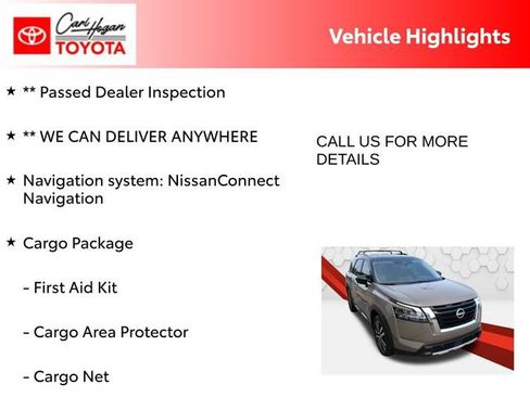 Used 2023 Nissan Pathfinder Platinum FWD image 5