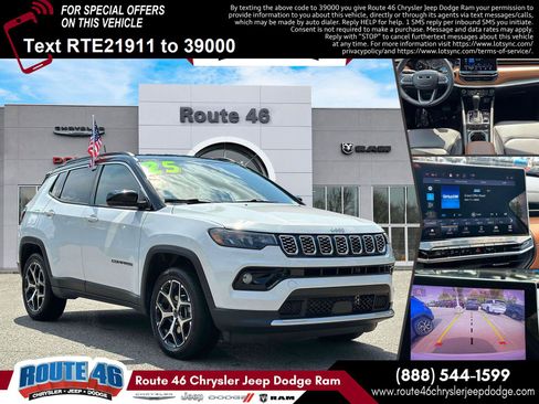 Used 2025 Jeep Compass Limited AWD/4WD image 1