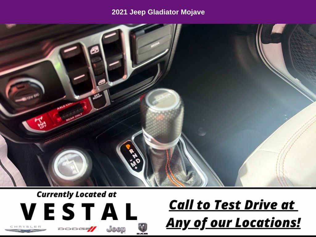 Used 2021 Jeep Gladiator Mojave w/ Dual Top Group AWD/4WD image 32