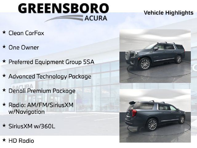 Used 2021 GMC Yukon XL Denali w/ Denali Premium Package AWD/4WD image 5