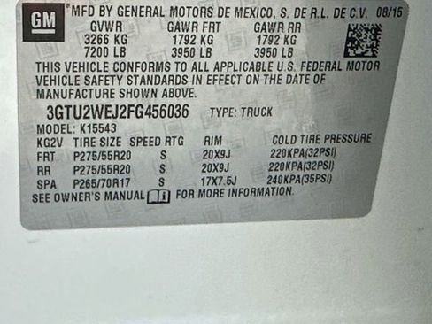 Used 2015 GMC Sierra 1500 Denali AWD/4WD image 34