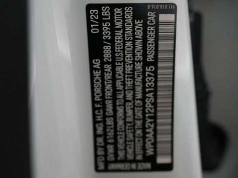 Used 2023 Porsche Taycan RWD image 30
