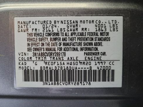 Used 2024 Nissan Sentra SV FWD image 33