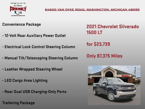 Used 2021 Chevrolet Silverado 1500 LT AWD/4WD image 10