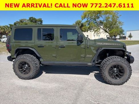 Used 2021 Jeep Wrangler Unlimited Rubicon w/ Xtreme Recon 35" Tire Package AWD/4WD image 4