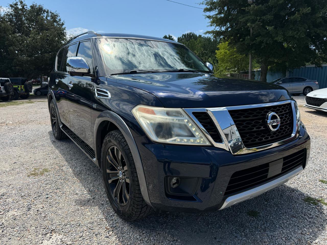 Used 2017 Nissan Armada Platinum w/ Captain Seat Package AWD/4WD image 3