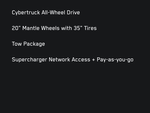 Used 2024 Tesla Cybertruck AWD Crew Cab image 34