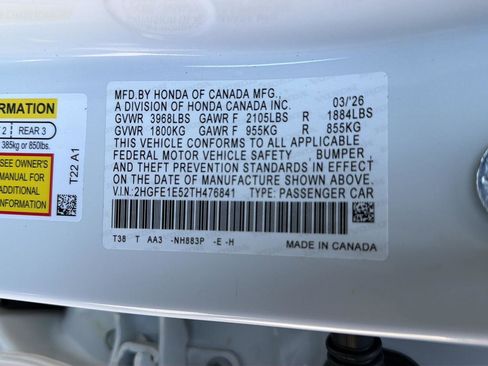 New 2026 Honda Civic Si image 37