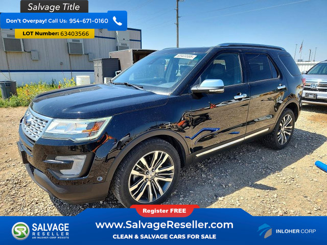 Used 2017 Ford Explorer Platinum AWD/4WD image 1